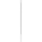 Ekena Millwork Fluted PVC Pilaster w/Standard Capital & Base, 4"W x 102"H x 2"P PILP04X102FL01-2 - alternate 6